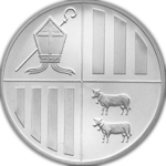Silbermünze Andorra Eagle Rückseite