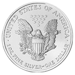 Silbermünze American Silver Eagle Rückseite