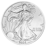 Silbermünze American Silver Eagle Vorderseite